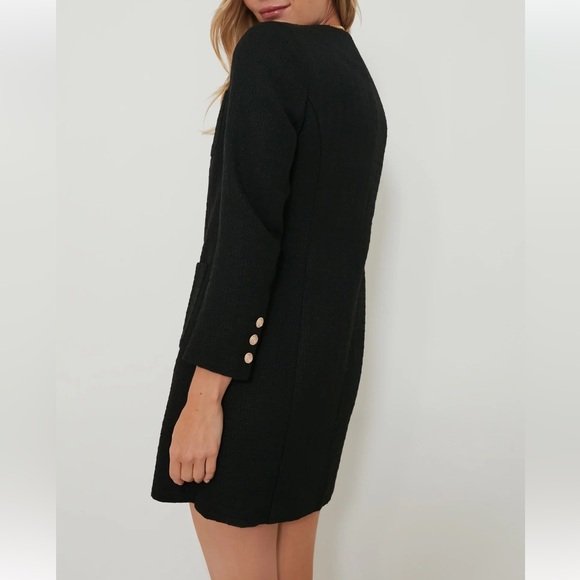 NEW Tuckernuck Pomander Place Black Tweed Kiera Dress - Picture 5 of 13